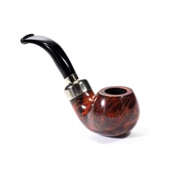 Pipe Lubinski Opus One Orange Spigot Smooth Bent Apple LU 2601