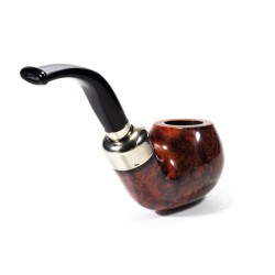 Pipe Lubinski Opus One Orange Spigot Smooth Bent Apple LU 2601
