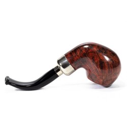 Pipe Lubinski Opus One Orange Spigot Smooth Bent Apple LU 2601