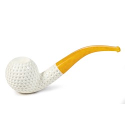 Meerschaum Pipe Lubinski B 203 Golf Bent Apple ME 2601 | Buy Now