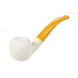 Meerschaum Pipe Lubinski B 203 Golf Bent Apple ME 2602 | Buy Now