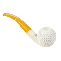 Pipa in Schiuma Lubinski B 203 Golf Bent Apple ME 2602 | Pipeonline