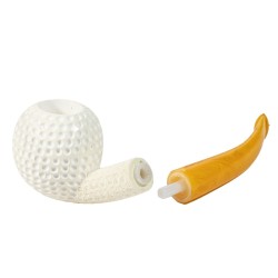 Meerschaum Pipe Lubinski B 203 Golf Bent Apple ME 2602 | Buy Now