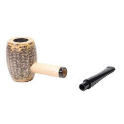 Corn Cob Pipe Missouri Meerschaum Billiard
