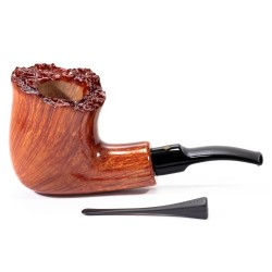 Pipa Winslow Crown Collector Liscia Bent Billiard W 2604 | Pipeonline