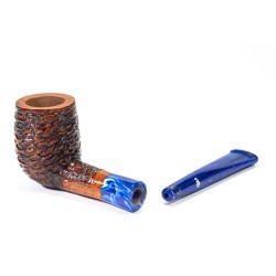 Briar Pipe Santambrogio Rusticated Billiard SA 2679 | Buy Now