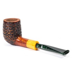Briar Pipe Santambrogio Rusticated Billiard SA 2674 | Buy Now