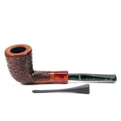 Briar Pipe Santambrogio Rusticated Dublin SA 2681 | Buy Now