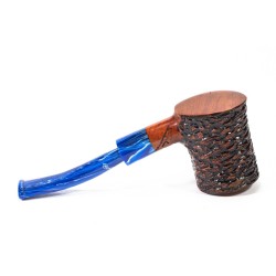 Briar Pipe Santambrogio Rusticated Cherrywood SA 2676 | Buy Now