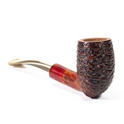 Pipa in Radica Santambrogio Rusticata Billiard SA 2675 | Pipeonline