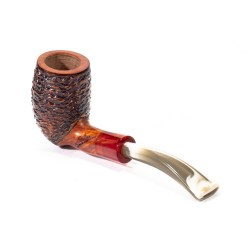 Pipa in Radica Santambrogio Rusticata Billiard SA 2675 | Pipeonline