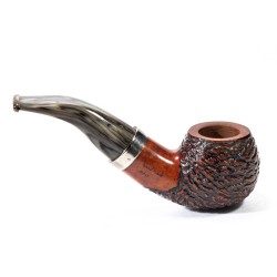 Pipa Santambrogio Rusticata Bent Apple SA 2677 | Pipeonline