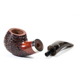 Pipa Santambrogio Rusticata Bent Apple SA 2677 | Pipeonline