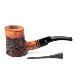 Briar Pipe Santambrogio Rusticated Cherrywood SA 2688 | Buy Now
