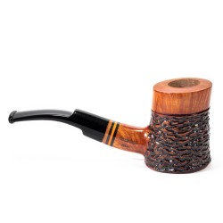 Briar Pipe Santambrogio Rusticated Cherrywood SA 2688 | Buy Now