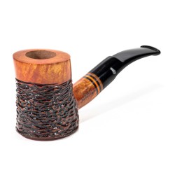 Briar Pipe Santambrogio Rusticated Cherrywood SA 2688 | Buy Now