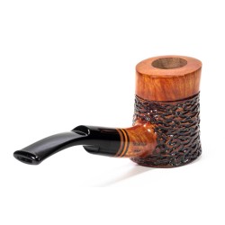 Briar Pipe Santambrogio Rusticated Cherrywood SA 2688 | Buy Now