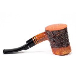Briar Pipe Santambrogio Rusticated Cherrywood SA 2688 | Buy Now