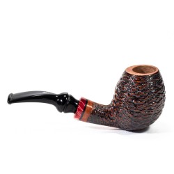 Pipe Santambrogio Rusticated Bent Apple SA 2687 | Buy Now