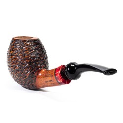 Pipa Santambrogio Rusticata Bent Apple SA 2687 | Pipeonline