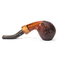 Pipe Santambrogio Rusticated Bent Apple SA 2684 | Buy Now