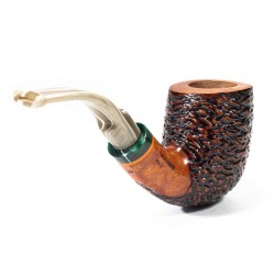 Pipa Santambrogio Rusticata Bent Billiard SA 2686 | Pipeonline