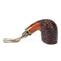 Pipa Santambrogio Rusticata Bent Billiard SA 2686 | Pipeonline