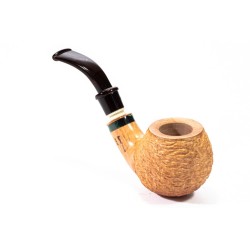 Pipa Santambrogio Rusticata Naturale Bent Apple SA 2672 | Pipeonline