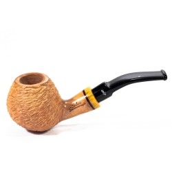 Pipe Santambrogio Rusticated Natural Bent Apple SA 2673 | Buy Now