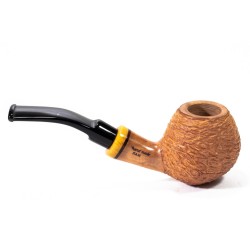 Pipe Santambrogio Rusticated Natural Bent Apple SA 2673 | Buy Now