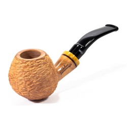 Pipa Santambrogio Rusticata Naturale Bent Apple SA 2673 | Pipeonline