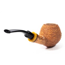 Pipa Santambrogio Rusticata Naturale Bent Apple SA 2673 | Pipeonline