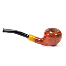 Briar Pipe Santambrogio Smooth FP Medium Bent Prince SA 2689 | Buy Now