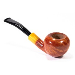 Briar Pipe Santambrogio Smooth FP Medium Bent Prince SA 2689 | Buy Now