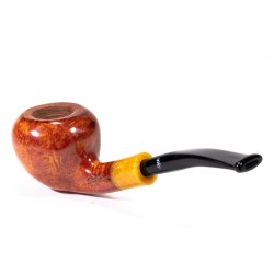 Briar Pipe Santambrogio Smooth FP Medium Bent Prince SA 2689 | Buy Now
