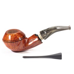 Pipe Santambrogio Smooth FP Big Bent Rhodesian SA 25145 | Buy Now
