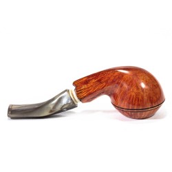 Pipa Santambrogio Liscia FP Bent Rhodesian SA 25145 | Pipeonline