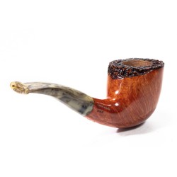 Pipa Santambrogio Liscia FP Bent Dublin SA 26102 | Pipeonline