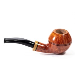 Pipa Santambrogio Liscia FX Grande Bent Rhodesian SA 2698 | Pipeonline