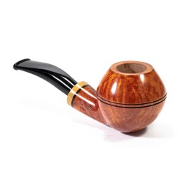 Pipa Santambrogio Liscia FX Grande Bent Rhodesian SA 2698 | Pipeonline
