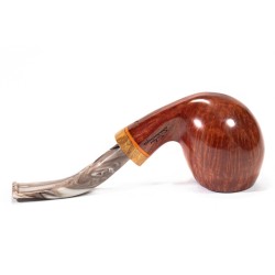 Pipa Santambrogio Liscia FX Grande Bent Apple SA 2696 | Pipeonline