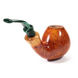 Pipa Santambrogio Liscia FX Grande Bent Apple SA 2693 | Pipeonline