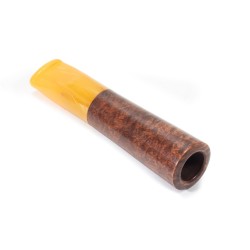 Toscano Cigar Mouthpiece in Acrylic and Briar