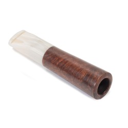 Toscano Cigar Mouthpiece in Acrylic and Briar