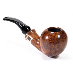 Pipa Vauen Gulliver Liscia Modello GV 113 Bent Apple
