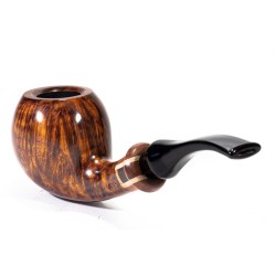 Pipa Vauen Gulliver Liscia Modello GV 177 Bent Apple
