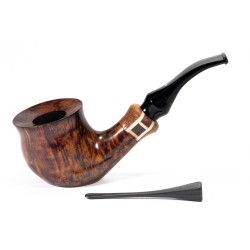 Pipa Vauen Gulliver Liscia Modello GV 138 Bent Pot