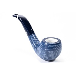 Pipa Vauen Lime LM 710 B Sabbiata Bent Apple | Pipeonline