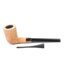 Briar Pipe Tristan Handmade Rusticated Natural Dublin