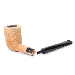 Briar Pipe Tristan Handmade Rusticated Natural Dublin